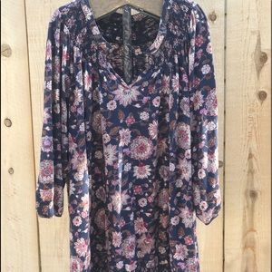 Lucky Brand Plus Size 3X Peasant Blouse